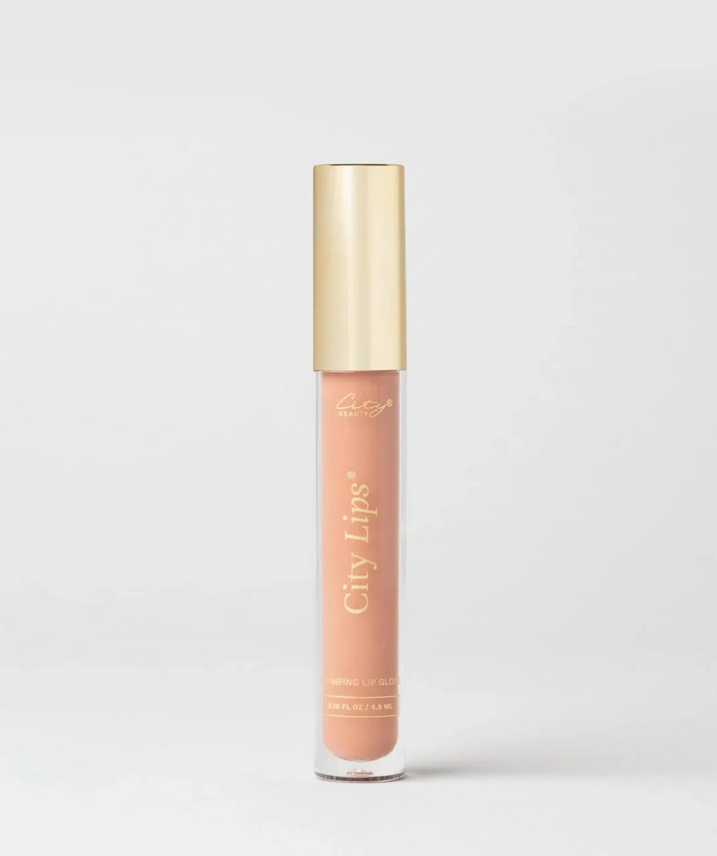 City Lips Plumping Lip Gloss - Nude