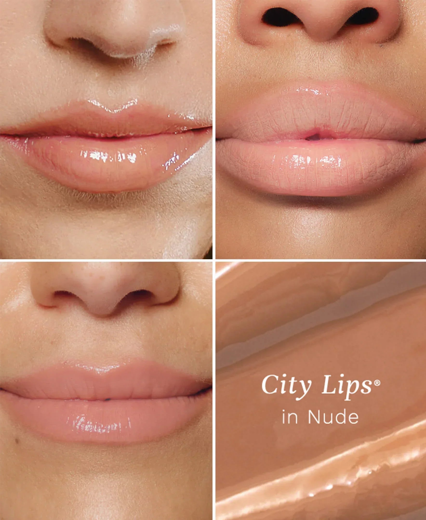 City Lips Plumping Lip Gloss - Nude