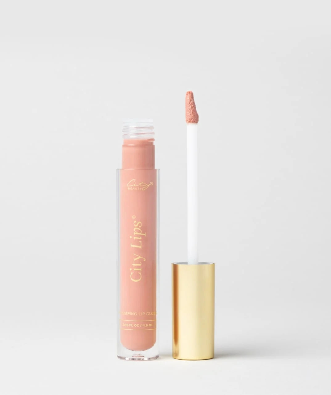City Lips Plumping Lip Gloss - Pink Nude